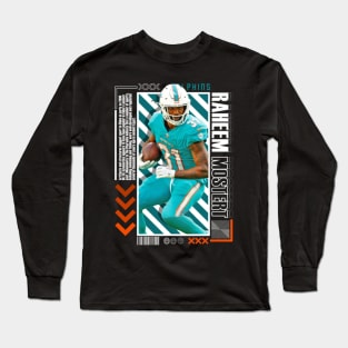 Raheem Mostert Paper Poster Version 10 Long Sleeve T-Shirt